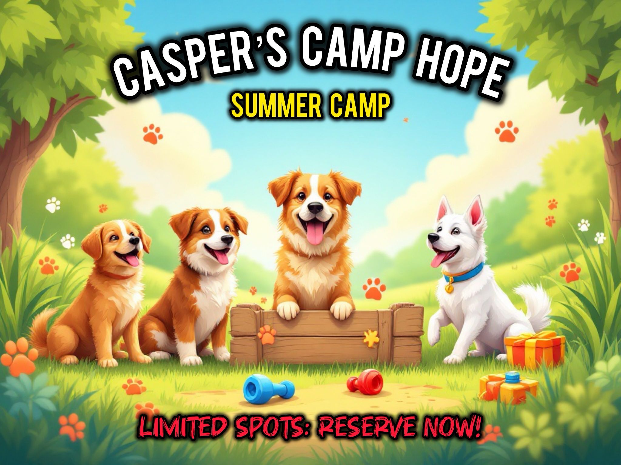 Casper’s Camp Hope Summer Camp for Dogs